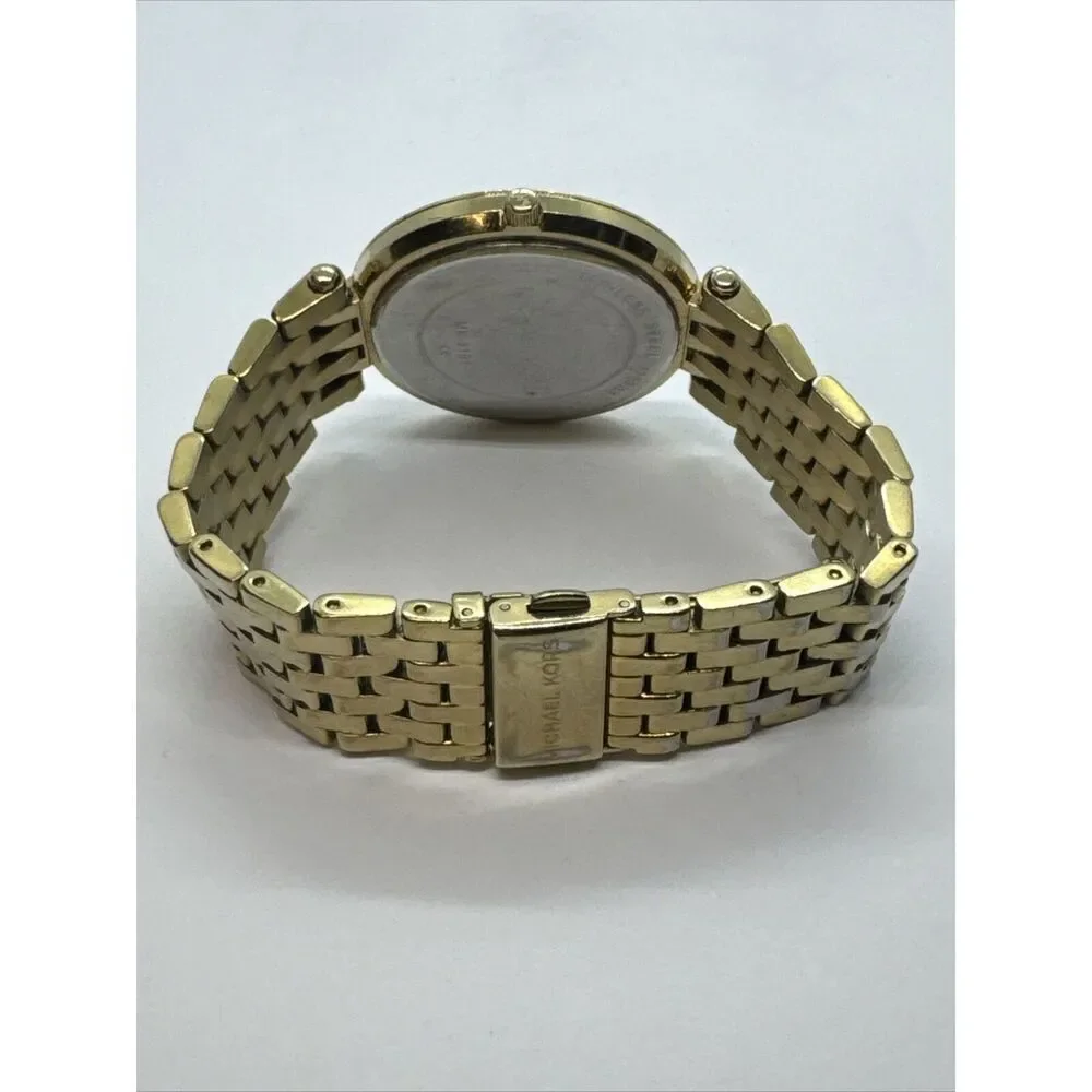 Michael Kors Darci MK3191 Women's Gold Stainless Steel Analog Dial Watch JNA371